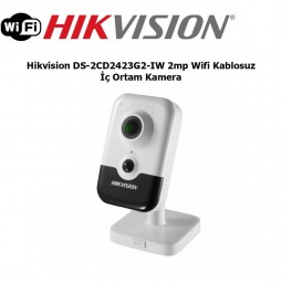 Hikvision DS-2CD2423G2-IW 2mp Wifi Kablosuz İç Ortam Kamera